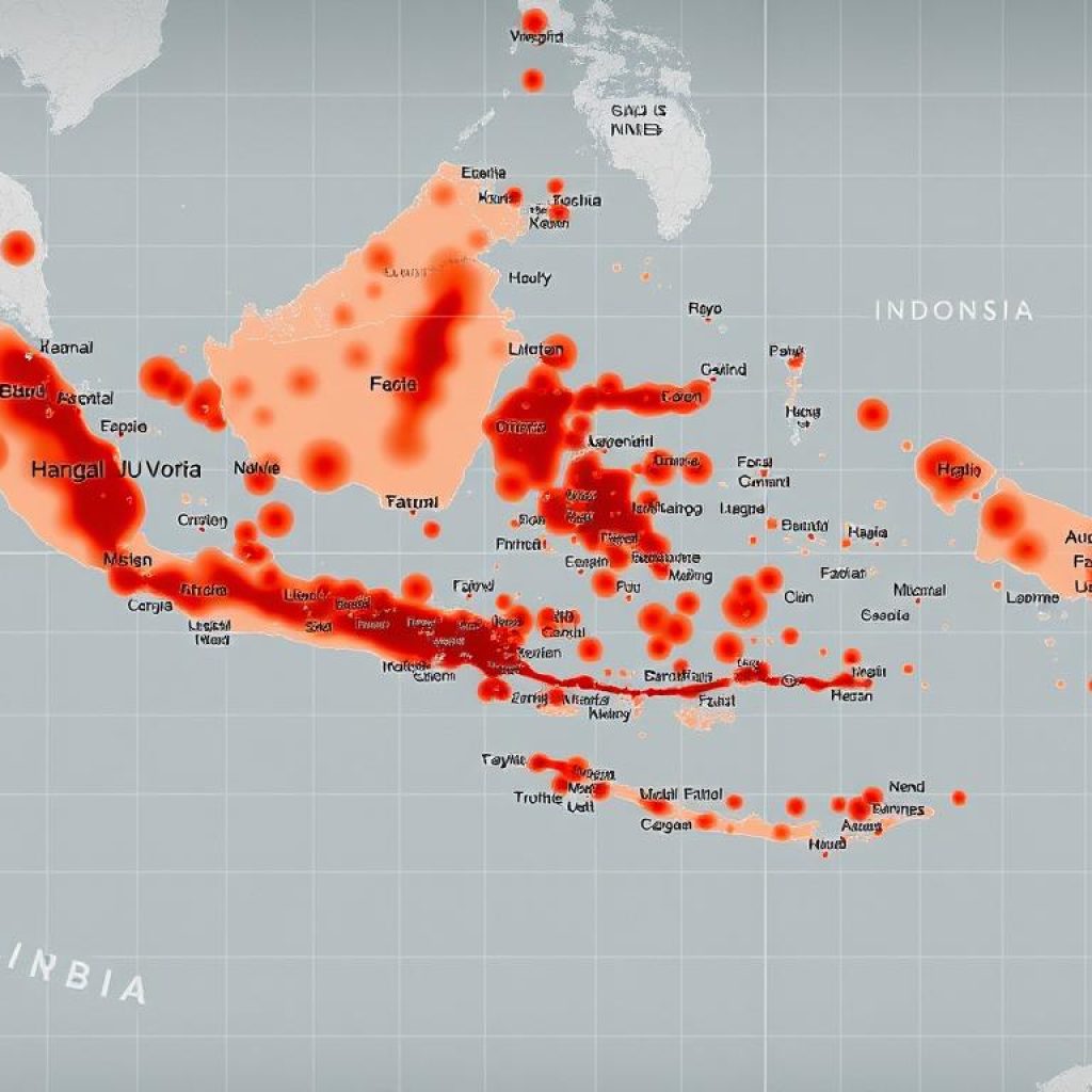 Peta Penyebaran Kolera di Indonesia