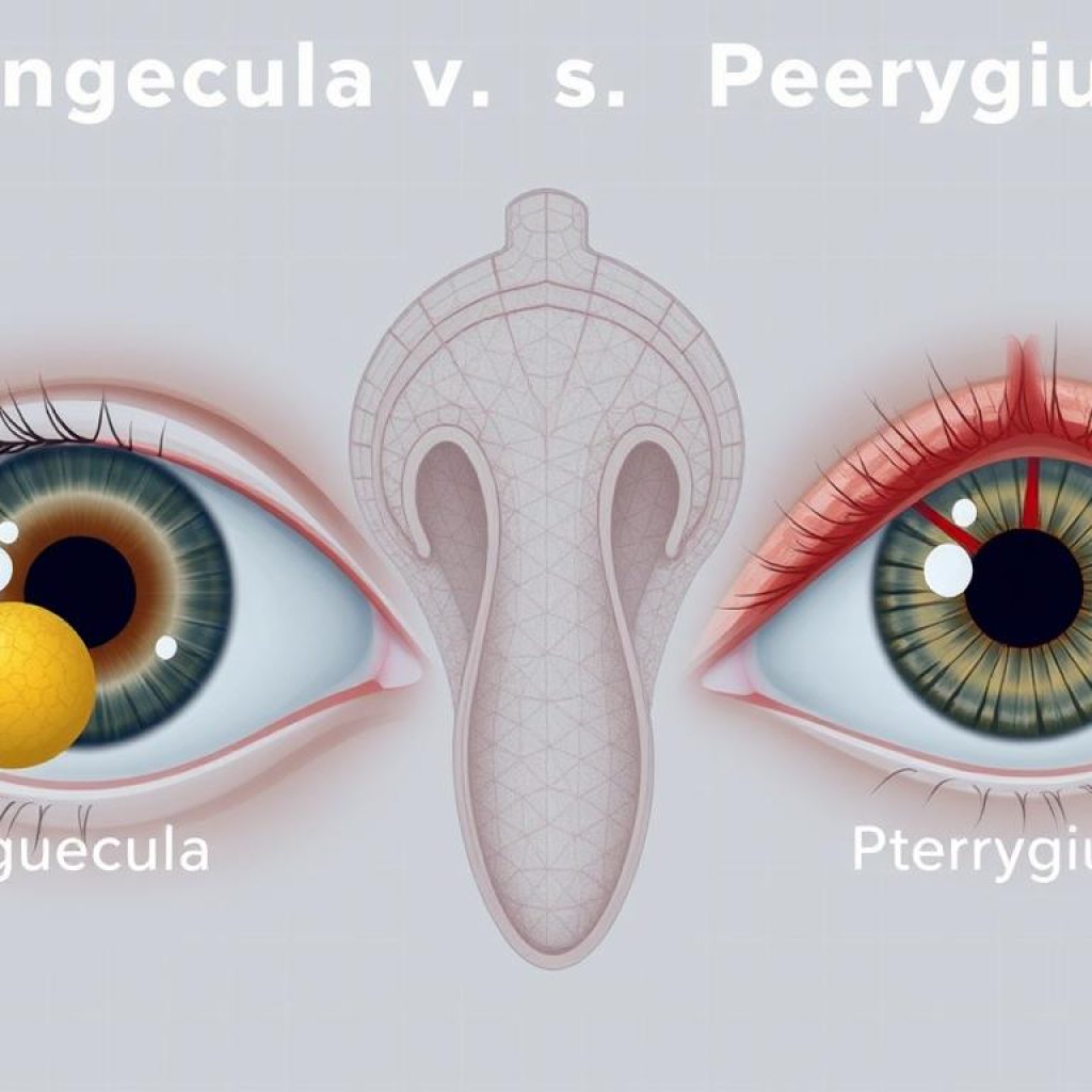Perbandingan Pinguecula dan Pterygium