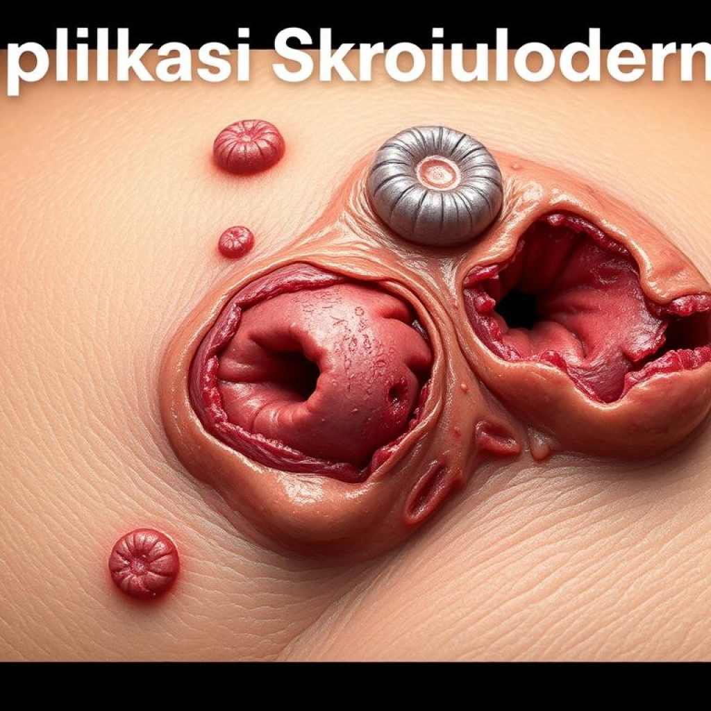 Komplikasi Skrofuloderma